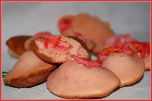 Madeleine fraise tagada